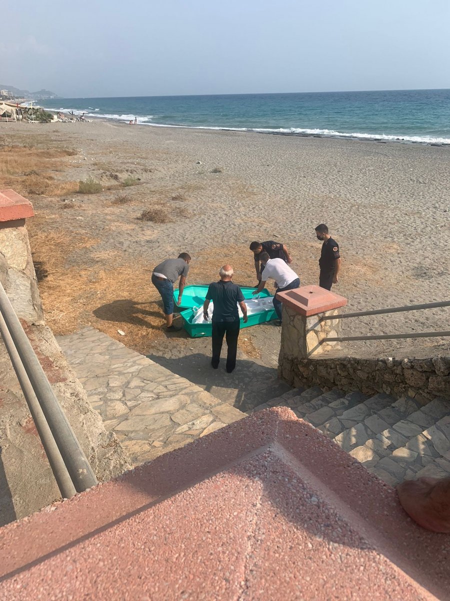 Antalya da denize giren Rus turist boğuldu #2