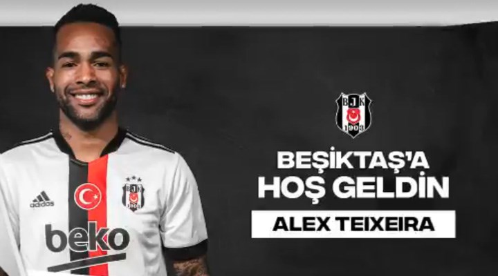 Beşiktaş, Alex Teixeira’yı resmen duyurdu