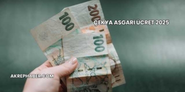 Çekya Asgari Ücret 2025