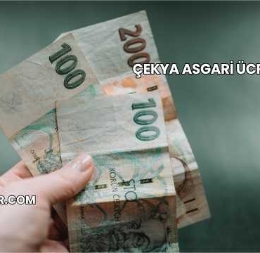 Çekya Asgari Ücret 2025