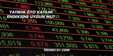 Yatırım GYO Katılım Endeksine Uygun mu?