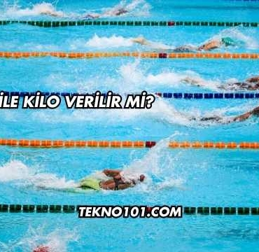 Yüzme ile Kilo Verilir mi?