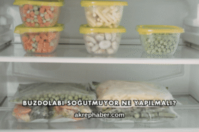 Buzdolabı Soğutmuyor Ne Yapılmalı?