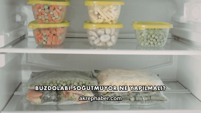 Buzdolabı Soğutmuyor Ne Yapılmalı?