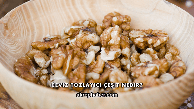 Ceviz Tozlayıcı Çeşit Nedir?