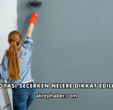 Ev Boyası Seçerken Nelere Dikkat Edilmeli?