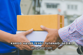 Kargo Hasar Tespit Tutanağı Nedir?