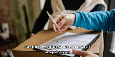 Kargo Kaybolursa Ne Yapılmalı?