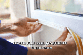 Pencere Fitili Nasıl Değiştirilir?